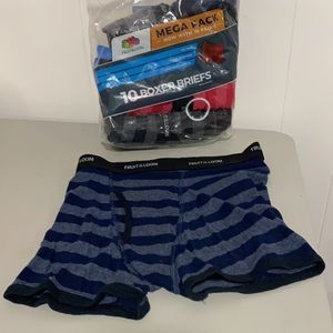 NWOT 9 pair boxer briefs - Fruit of the Loom
